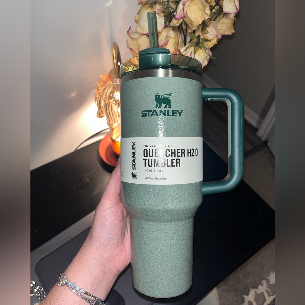 Stanley - The Quencher - 40 OZ - Hammertone Green Limited Edition